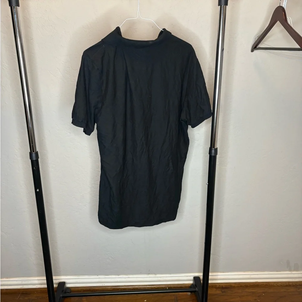 U.S. Polo Assn. Black Polo Shirt Classic Style - Picture 2 of 3